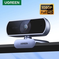 UGREEN USB 2K Mini Webcam 1080P HD Web Camera Dual Microphones For Youtube Video Calling Laptop