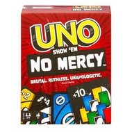 [預訂2601] Mattel - HWV18 Party Game：UNO Show 'em No Mercy Card Game 毫不留情遊戲卡