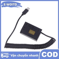 E-WOITD LP-E17 DR-E18 Dummy pin DC Power AC Adapter cho EOS R10 RP 200D 250D 750D 760D 77D 800D 850d