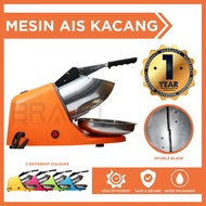 BRAVO Mesin Ais Kacang Ice Crusher Ice Shaver Mesin Air Batu ABC Mesin Kisar Ais Mesin Ice Crusher M