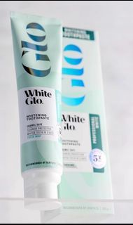 澳洲直送🇭🇲White Glo的專業煥白牙膏 (Professional White Whitening Toothpaste) 205克😍⭐White Glo係🇦🇺澳洲本土著名嘅美白牙齒產品品牌！👑