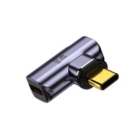 USB4อะแดปเตอร์แม่เหล็ก40Gbps 100W USB C ไปยัง Type C หัวเปลี่ยนสายชาร์จเร็วสำหรับ Thunderbolt3 8K   