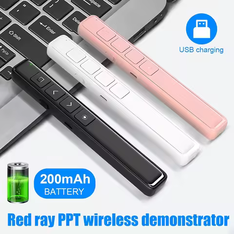 Wireless Presenter Remote Control 2.4G RF USB Projector Page Turning Pen For PPT Powerpoint Presenta