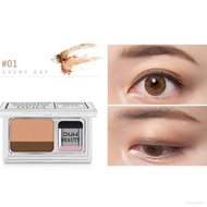 DNM 2 Color Dual Color Eyeshadow Palette With Brush Eyeshadow Palette Makeup Palette