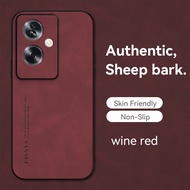 KOSLAM Retro Atmosphere Sheepskin Texture Anti-Fouling Phone Case for OPPO A79 5G A18 A38 A98 5G A78 4G 5G A17K A17 A77s A57 4G A77 5G New Style Soft TPU Handphone Casing In Stock