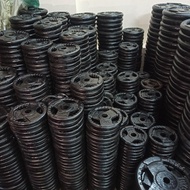 Cast iron dumbbells 10kg - 7kg - 5kg - 3kg - 2kg - 1kg, three-wing dumbbells with hole 30, super har