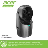 Acerpure C1 cool 2-in-1 Air Circulator and Air Purifier | C1-AC530-20W White | C1-AC530-20G Dark Gre
