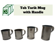 Stainless Steel Mug / Teh Tarik Mug / Koleh Teh Tarik / Cawan Besi 5" / 7"/ 8"