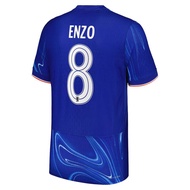 XY 2024-2025 Premier League Chelsea Palmer Enzo Caicedo Nkunku Colwill Gallagher James home Jersey F