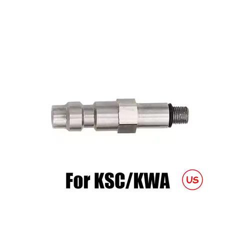 HPA Magazine Taps Valve Adapter Male Foster Probe Quick Disconnect Coupler (US-version) For KSC/KWA,