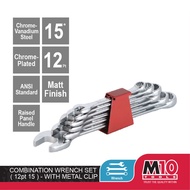M10 Combination Wrench Set (6 Pcs In Clip) O6C