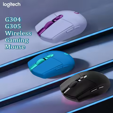 Logitech G304/G305 - 2.4GHz Wireless, Precise HERO Optical Sensor, Ergonomic Shape for Gamers