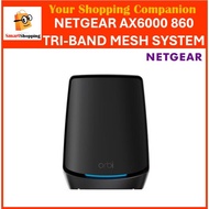 Netgear Orbi 860 Series Tri-Band WiFi 6 Mesh Add-on Satellite AX6000 (RBS860B) Black Edition - RBS86