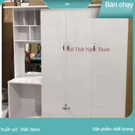 Tủ quần áo đa năng Juno Sofa - Ngang 1m85 x1m85 x 05 m (Trắng) Nội Thất Ngọc Thịnh (Tủ quần áo)