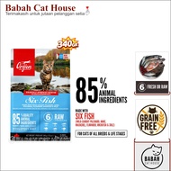 ORIJEN ADULT SIX FISH 340g champion dry cat food hair and skin super premium dry ADULT cat food orig
