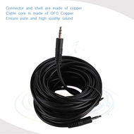 xiyijia Dilwe 3.5mm Audio Cable Copper Male to Shielded for Speakers Headset 15m 20m 30m Computers  