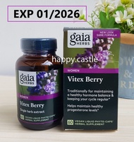 Terlaris Gaia Herbs Vitex Berry - Obat Pelancar Menstruasi Pms Hormon