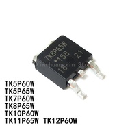 1-5PCS TK5P65W TK7P60W TK8P65W TK11P65W TK5P60W TK12P60W TK10P60W TO-252 N-channel MOSFET transistor