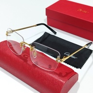 CARTIER - CT00248 แว่นคาเทียร์ แว่นไร้กรอบ Heartz Collection