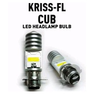 ORIGINAL LED MODENAS KRISS WHITE BOWL 12V HEAD LAMP MENTOL LAMPU DEPAN PUTIH KRISS 110 100 MR1 MR2 M