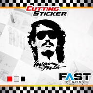 CUTTING STICKER IWAN FALS 2 l STIKER MOBIL MOTOR KEREN