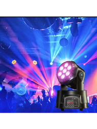 Luces de fiesta DJ Disco Lights RGB Beam con control remoto Luces de fiesta iluminadas con sonido activado por música DMX 512 Efectos de haz Barra de luz Club nocturno KTV Actuación en vivo Bodas Halloween Navidad Festival Entretenimiento casual