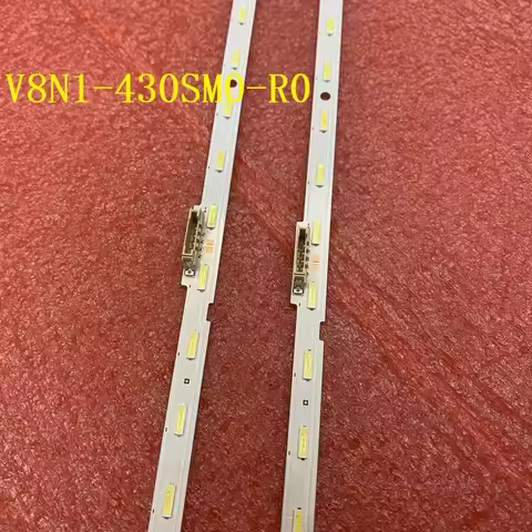 LED Backlight Strips For Samsung UE43RU7172U UE43NU7475 UE43NU7445 UE43NU7400 UE43RU7100 V8N1-430SM0