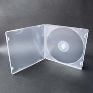 Plastic CD case cover CD case Transparent CD case Single piece double piece transparent DVD square c