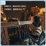 Foldable Lifting Table Balcony Hanging Small Bar Multifunctional Bar Table Foldable Lifting Balcony 