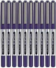 Uni-ball" Eye Micro Ub-150 Gel Ink Pen - 0.5 Mm - 10 Pcs - Uni Mitsubishi Pencil (Blue)