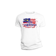 FLAG T-Shirt Baju Streetwear Baju Shirt Unisex Viral Malaysian 64th Independents Day FLAG Design T-S