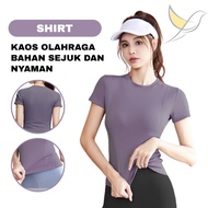 [KIRO] Women's Sports Tops Gym T-Shirts Yoga Clothes