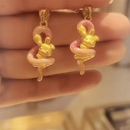 Necklace Lucky Pendant New Era Sweet Snake Feel Plate Rich Niche Exquisite Hundred Rabbits High-End 