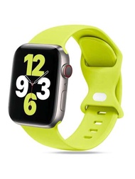 1 pieza Banda de reloj de silicona deportiva unisex para Apple Watch, correa de reloj para Apple Watch compatible con Apple Watch Ultra/Se/8/7/6/5/4/3/2/1 de 38/40/41/42/44/45/49mm