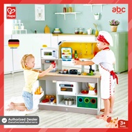 Hape Hape Deluxe Kitchen Playset ครัว 3 เคาท์เตอร์มีเสียงมีไฟ 3Y+