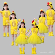 New Style Er *  Children Little Duck Chick Costume Animal Costume Toddler Chick Little Yellow Duck D