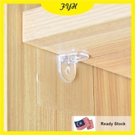 2 pcs Self Adhesive Support Bracket Wardrobe Partition Support Bracket