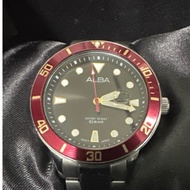 ALBA automatic watch original red