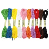 10 Skeins DMC BLANC ECRU B5200 310 Thread Cross Stitch Premium Rainbow Color Embroidery Floss Thread