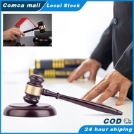 Wooden Judge'S Gavel / Auction Hammer / Wooden Gavel And Sound Block