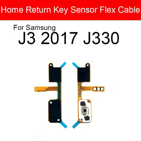 Home Button Menu Keyborad Flex Cable For Samsung Galaxy J3 J5 J7 2017 J330 J530 J730 Light Key Retur