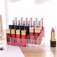24 Grid Transparent Lipstick Rack Clear/