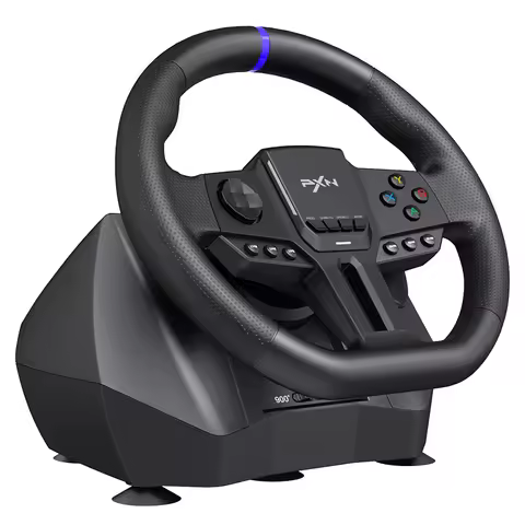PXN V900 GEN2 900 Degree Racing Car Game Steering Wheel for Playstation4/PS3/PC/XBOX ONE&SERIES/Swit