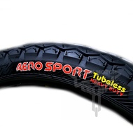 Original Viva Aero Sport Heavy Duty FT100 TT Design Tubeless TL Tyre Tayar 135LC Lagenda Wave ( 70/90-17 80/90-17 )