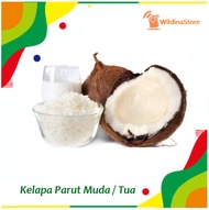 Kelapa Parut - [1 Buah Utuh ] Kelapa Santan / Kelapa Urap / Segar