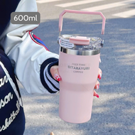 Ly giữ nhiệt tích hợp ống hút GORILLA CHEF inox 304 giữ nhiệt 12-24 tiếng 600/900ml