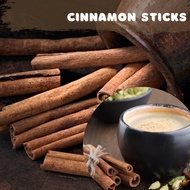 Premium Batang/Kulit Kayu Manis Cinnamon Sticks (100g/500g/1kg) Natural Rempah Ratus Herbs &amp; Spices Seasoning Condiments