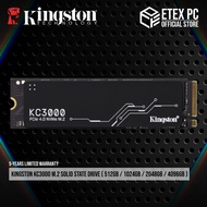 Kingston KC3000 M.2 Solid State Drive ( 512GB / 1024GB / 2048GB / 4096GB )