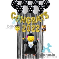 Dekorasi tema wisuda sekolah / graduation