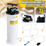 Manual/Pneumatic Fluid Extractor 7L Oil Transfer Pump Engine Diesel Fuel Tank Car Truck Boat Portabl